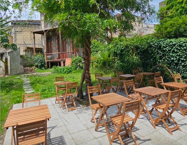 Bed and Breakfast Le Jardin Cafe Bordeaux Exterior foto