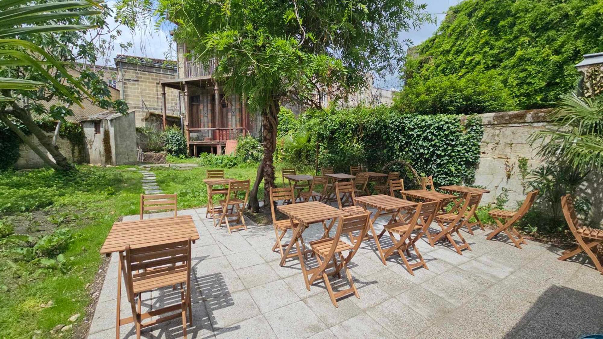Bed and Breakfast Le Jardin Cafe Bordeaux Exterior foto